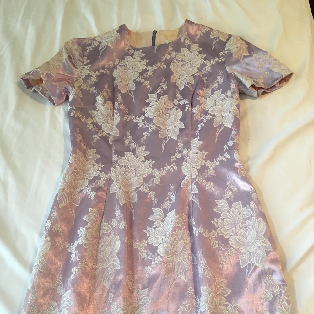 Jill Stuart lavender satin mini dress